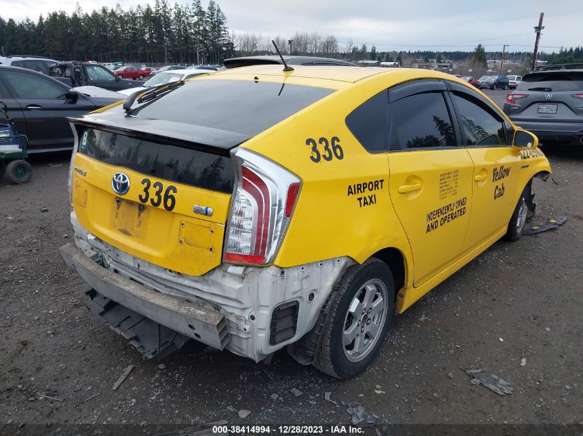2014 TOYOTA PRIUS TWO - JTDKN3DU6E1825373