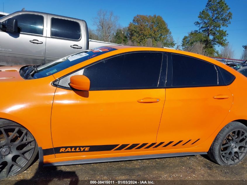 2013 DODGE DART SXT/RALLYE - 1C3CDFBA4DD171394
