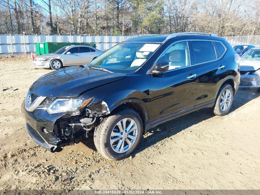2015 NISSAN ROGUE S/SL/SV - KNMAT2MV1FP508331
