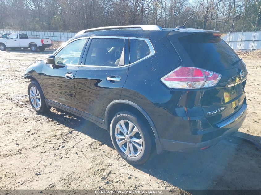 2015 NISSAN ROGUE S/SL/SV - KNMAT2MV1FP508331