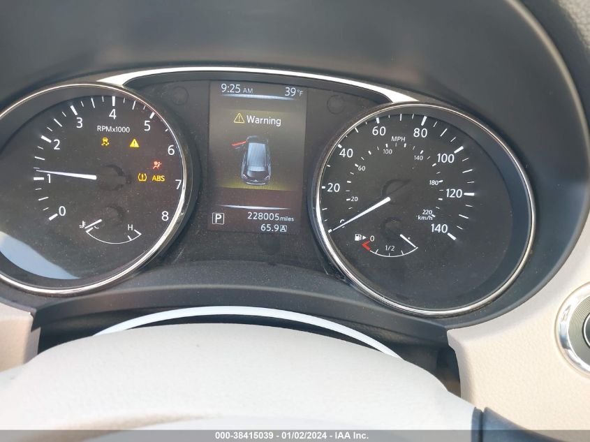 2015 NISSAN ROGUE S/SL/SV - KNMAT2MV1FP508331