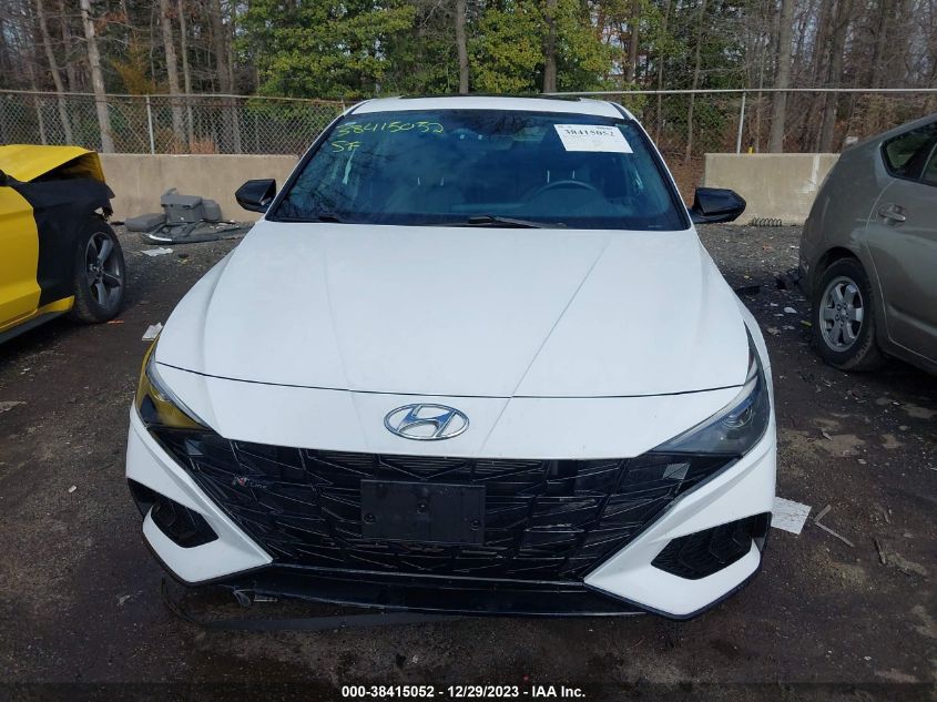 2022 HYUNDAI ELANTRA N LINE - KMHLR4AF0NU341813