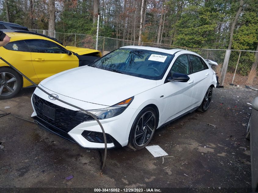 2022 HYUNDAI ELANTRA N LINE - KMHLR4AF0NU341813