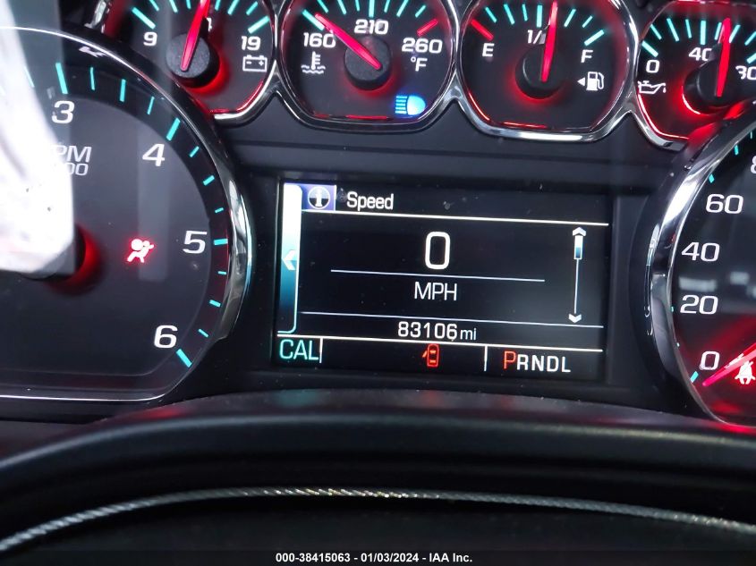 2017 CHEVROLET SILVERADO 1500 1LZ/2LZ - 3GCUKSEC7HG335774