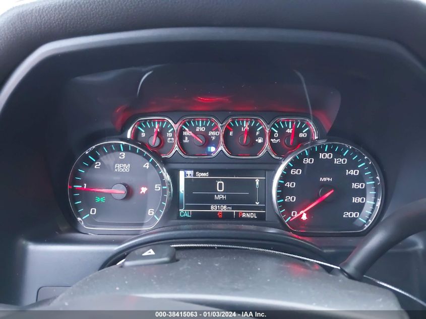 2017 CHEVROLET SILVERADO 1500 1LZ/2LZ - 3GCUKSEC7HG335774