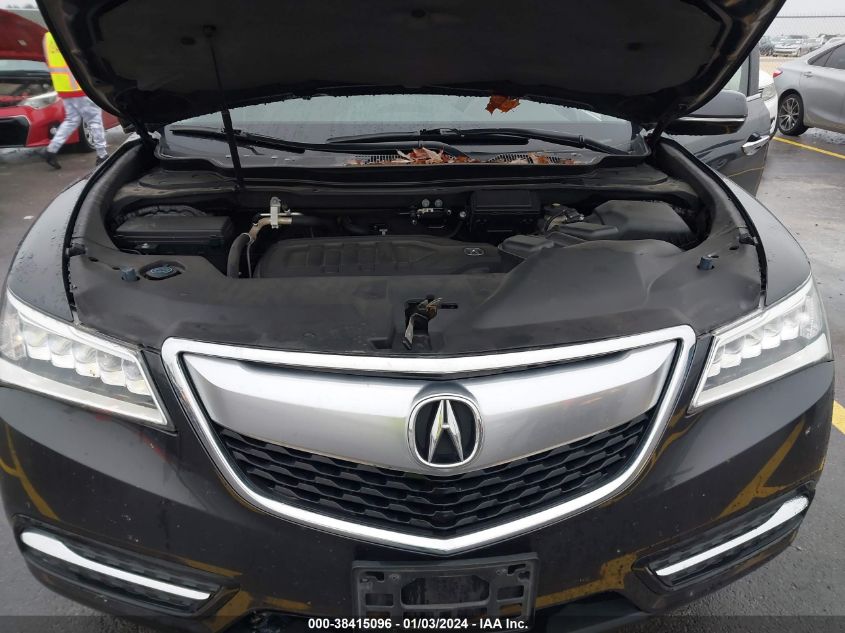 2015 ACURA MDX TECHNOLOGY - 5FRYD4H40FB017525