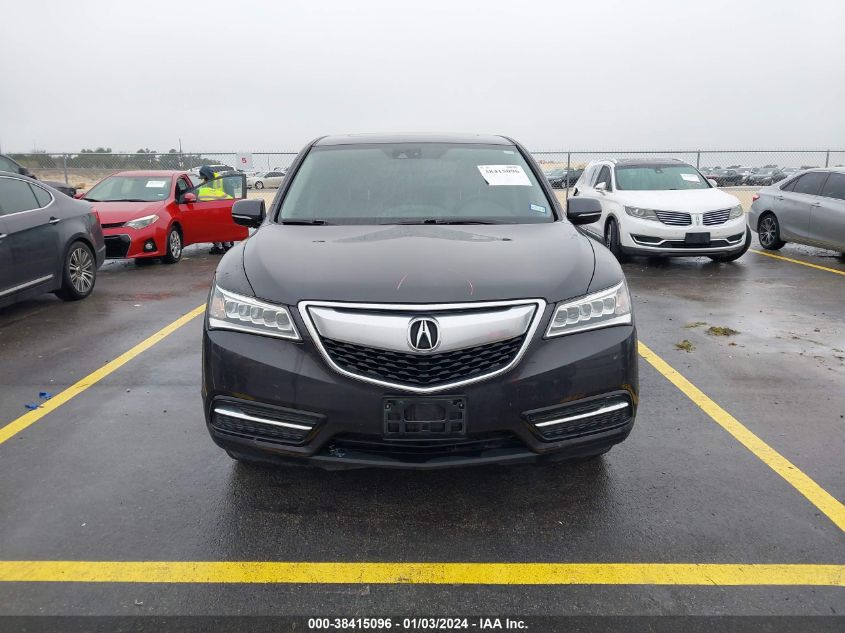 2015 ACURA MDX TECHNOLOGY - 5FRYD4H40FB017525