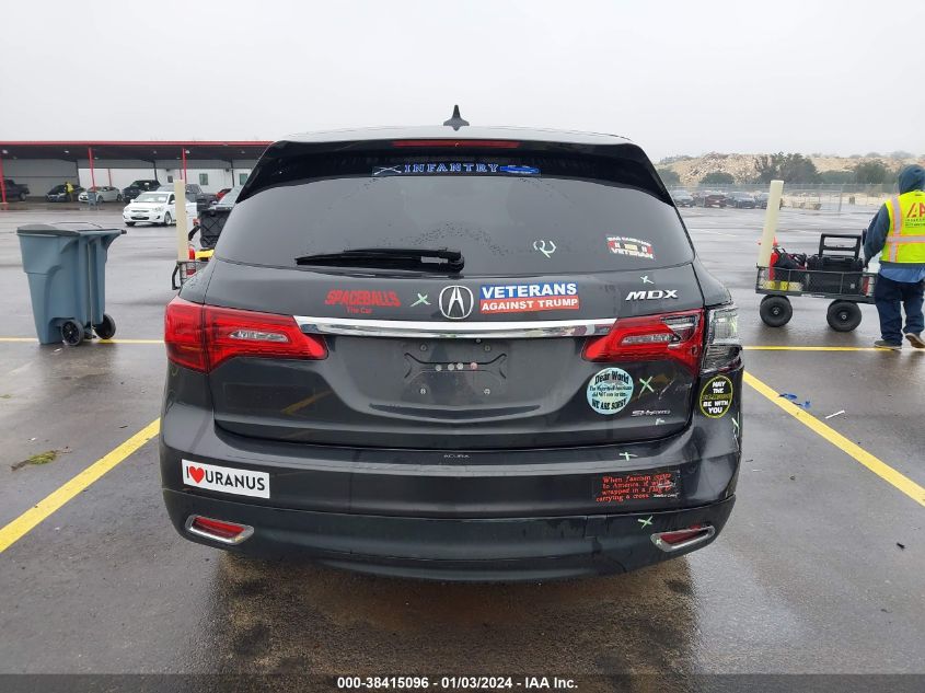 2015 ACURA MDX TECHNOLOGY - 5FRYD4H40FB017525
