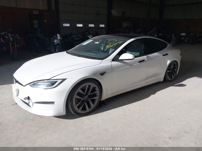 VIN 5YJSA1E57NF470101 2022 TESLA MODEL S
