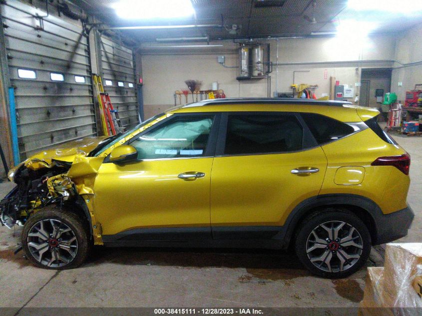 2021 KIA SELTOS SX TURBO - KNDETCA23M7125683