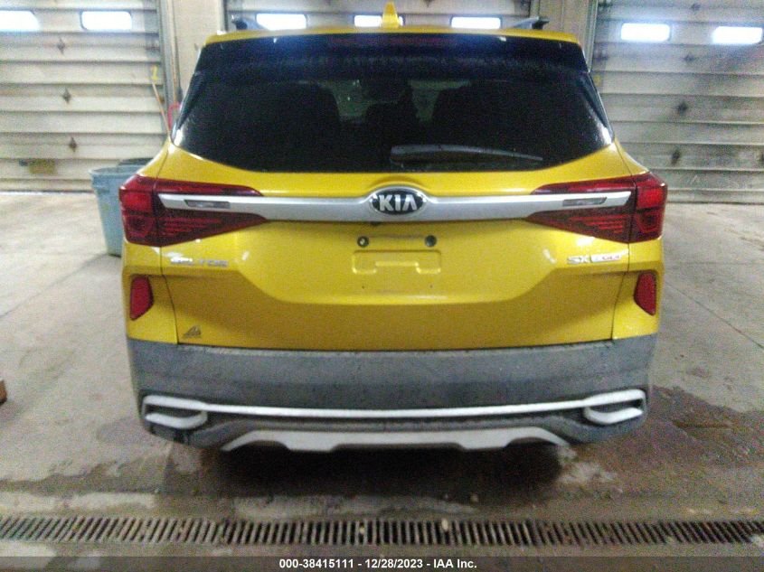2021 KIA SELTOS SX TURBO - KNDETCA23M7125683