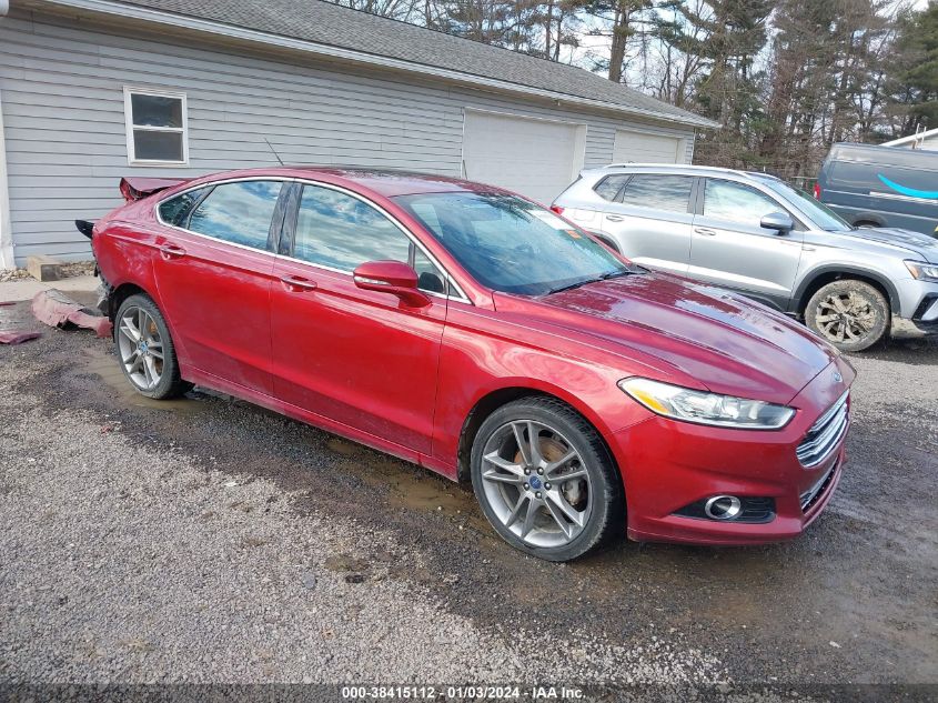 2013 FORD FUSION TITANIUM - 3FA6P0D9XDR213337