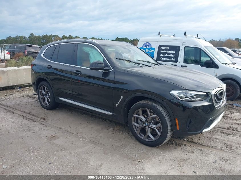 2023 BMW X3 SDRIVE30I - 5UX43DP05P9S88351