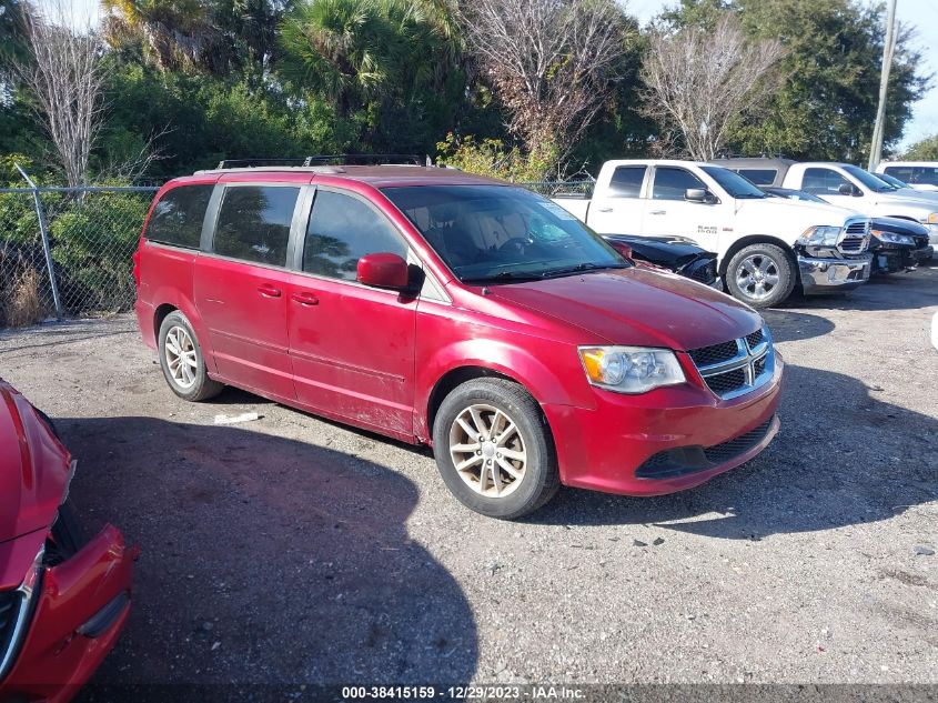 2016 DODGE GRAND CARAVAN SXT - 2C4RDGCG1GR270688