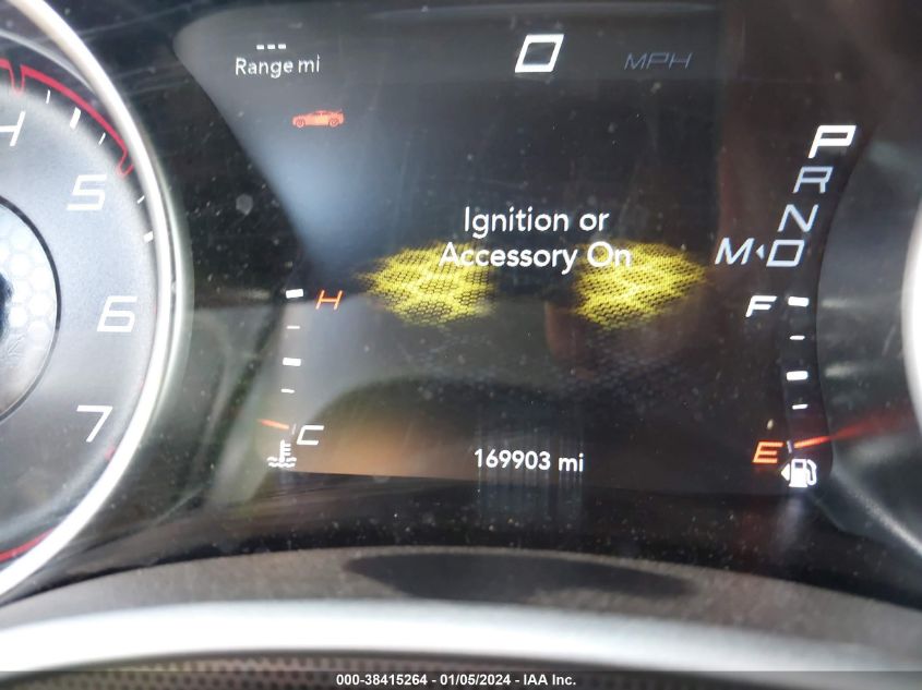 2016 DODGE CHARGER SXT - 2C3CDXHG4GH215161