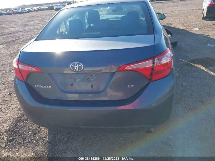 2018 TOYOTA COROLLA LE - 2T1BURHE7JC035823