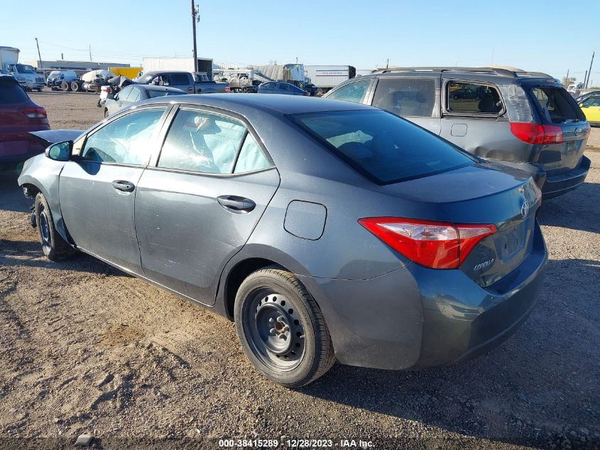 2018 TOYOTA COROLLA LE - 2T1BURHE7JC035823