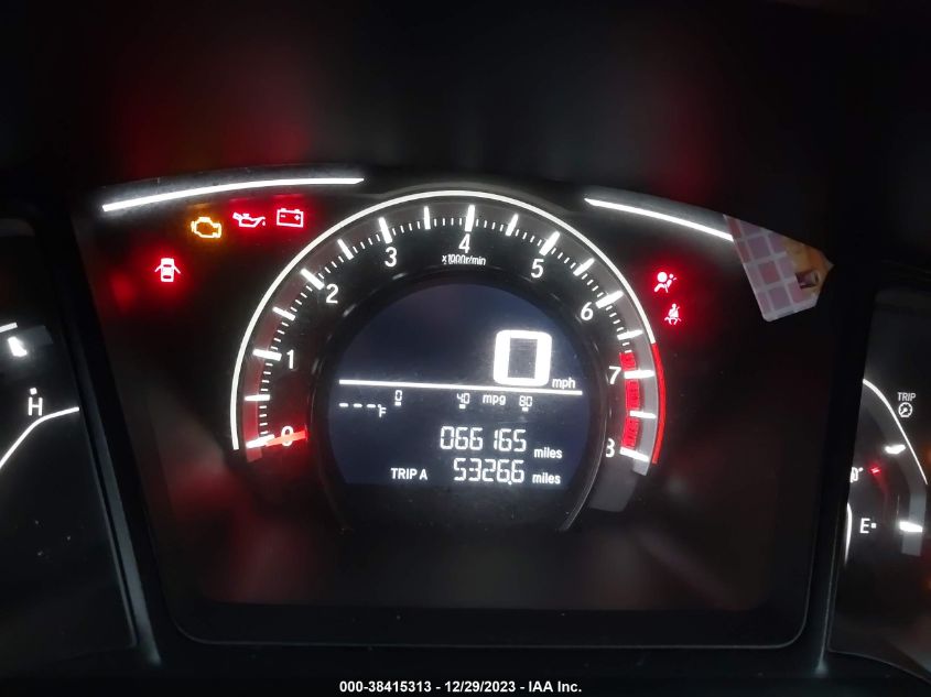 2017 HONDA CIVIC LX - 19XFC2F55HE040822