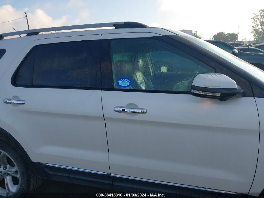 2013 FORD EXPLORER LIMITED - 1FM5K7F87DGC80952