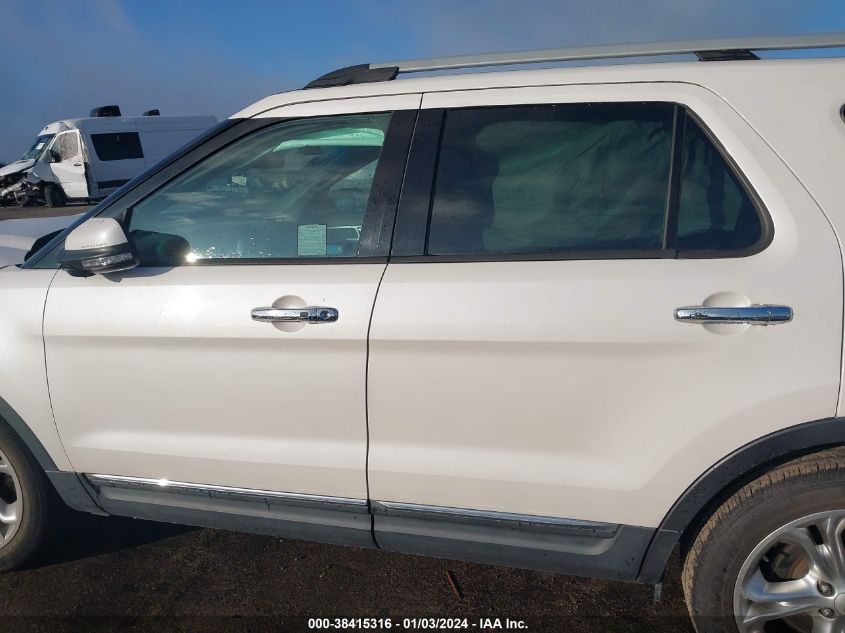 2013 FORD EXPLORER LIMITED - 1FM5K7F87DGC80952