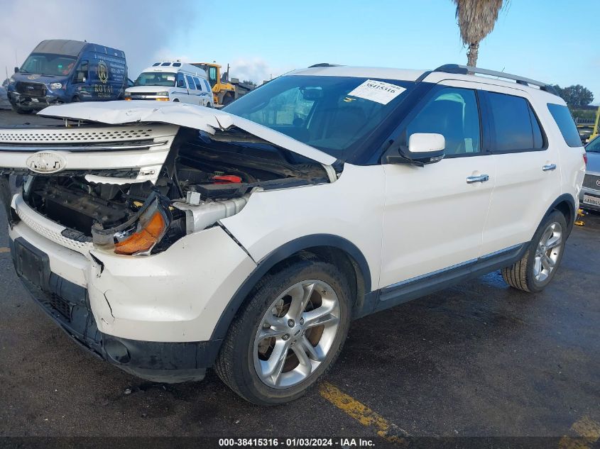 2013 FORD EXPLORER LIMITED - 1FM5K7F87DGC80952