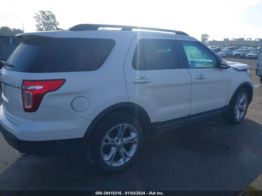 2013 FORD EXPLORER LIMITED - 1FM5K7F87DGC80952