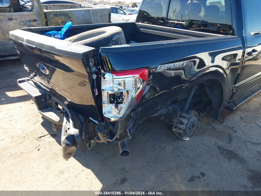 VIN 1FTEW1CP2MFB86453 2021 FORD F-150 XLT
