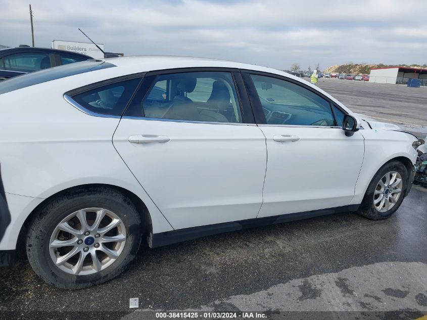 2016 FORD FUSION S - 3FA6P0G74GR226972