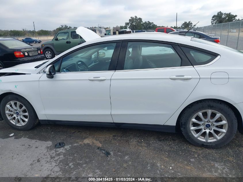 2016 FORD FUSION S - 3FA6P0G74GR226972