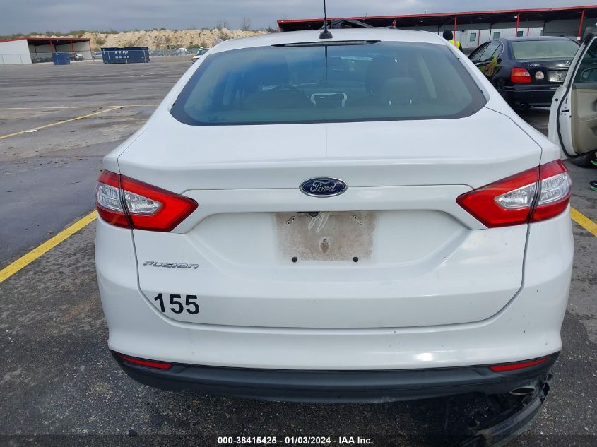 2016 FORD FUSION S - 3FA6P0G74GR226972