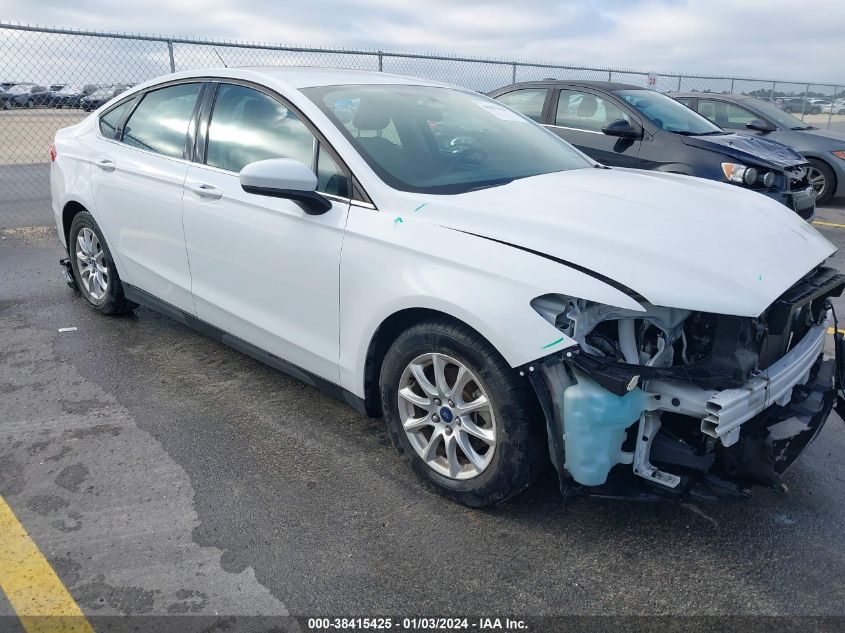 2016 FORD FUSION S - 3FA6P0G74GR226972