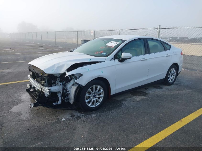 2016 FORD FUSION S - 3FA6P0G74GR226972