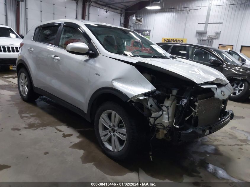 2017 KIA SPORTAGE LX - KNDPMCAC0H7228158