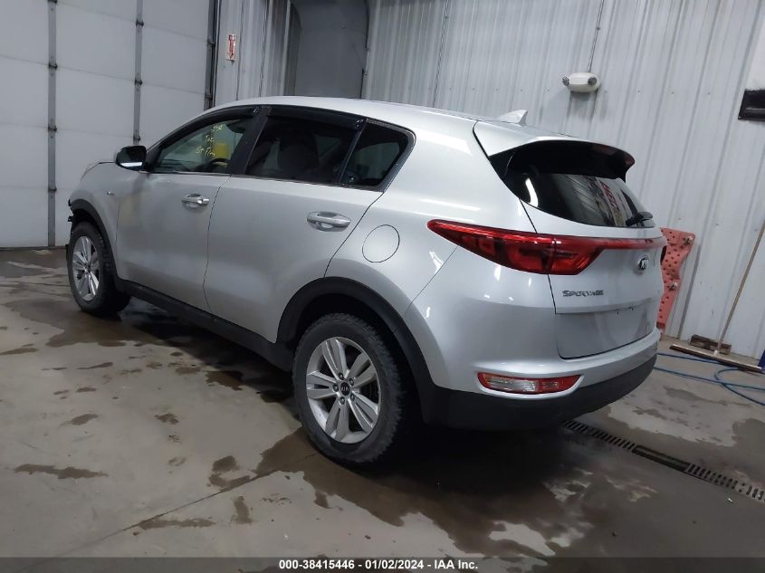 2017 KIA SPORTAGE LX - KNDPMCAC0H7228158