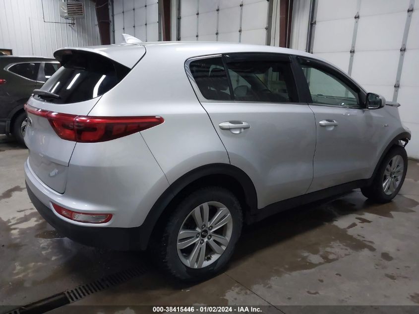 2017 KIA SPORTAGE LX - KNDPMCAC0H7228158