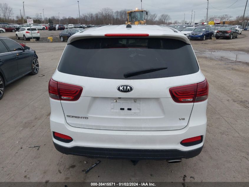 2020 KIA SORENTO S - 5XYPG4A50LG678869