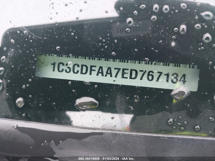 2014 DODGE DART SE - 1C3CDFAA7ED767134