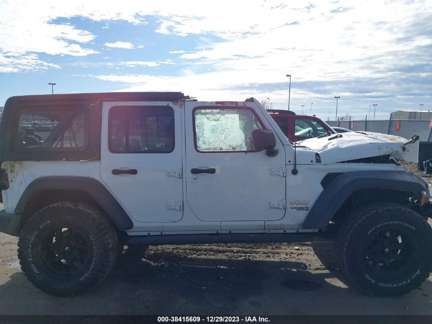 2019 JEEP WRANGLER UNLIMITED SPORT - 1C4HJXDN2KW634568