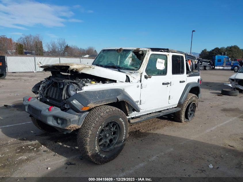 2019 JEEP WRANGLER UNLIMITED SPORT - 1C4HJXDN2KW634568