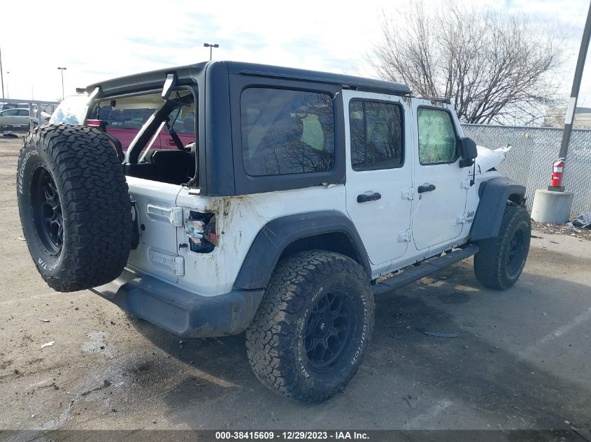 2019 JEEP WRANGLER UNLIMITED SPORT - 1C4HJXDN2KW634568