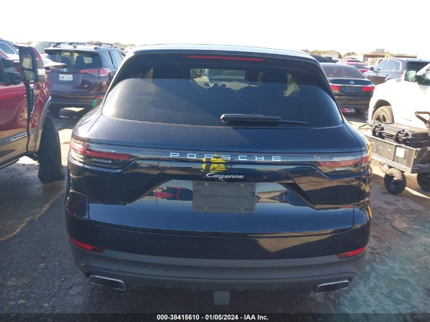 2020 PORSCHE CAYENNE - WP1AA2AY6LDA05474