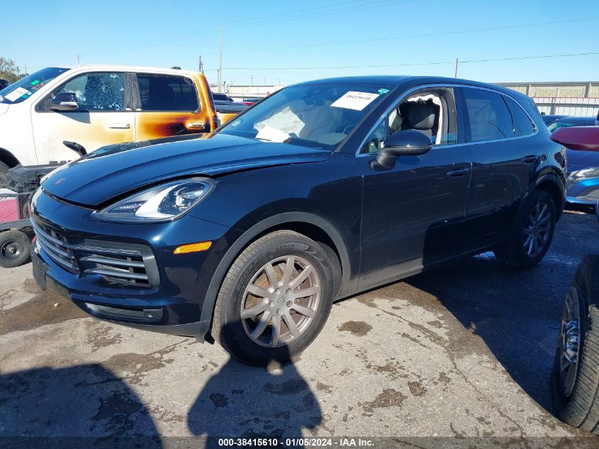 2020 PORSCHE CAYENNE - WP1AA2AY6LDA05474