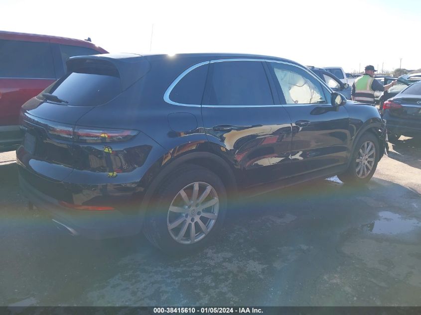 2020 PORSCHE CAYENNE - WP1AA2AY6LDA05474