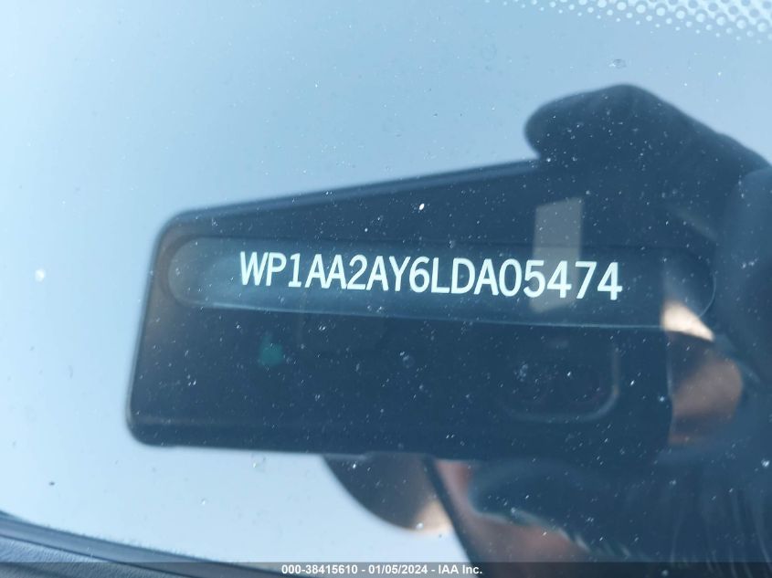 2020 PORSCHE CAYENNE - WP1AA2AY6LDA05474