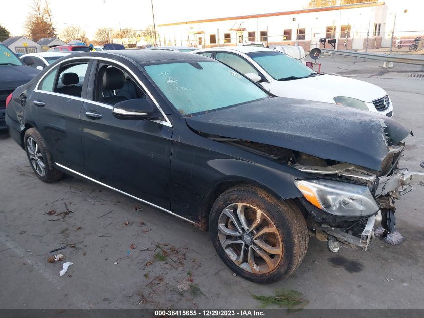 2015 MERCEDES-BENZ C 300 4MATIC - 55SWF4KB6FU085618