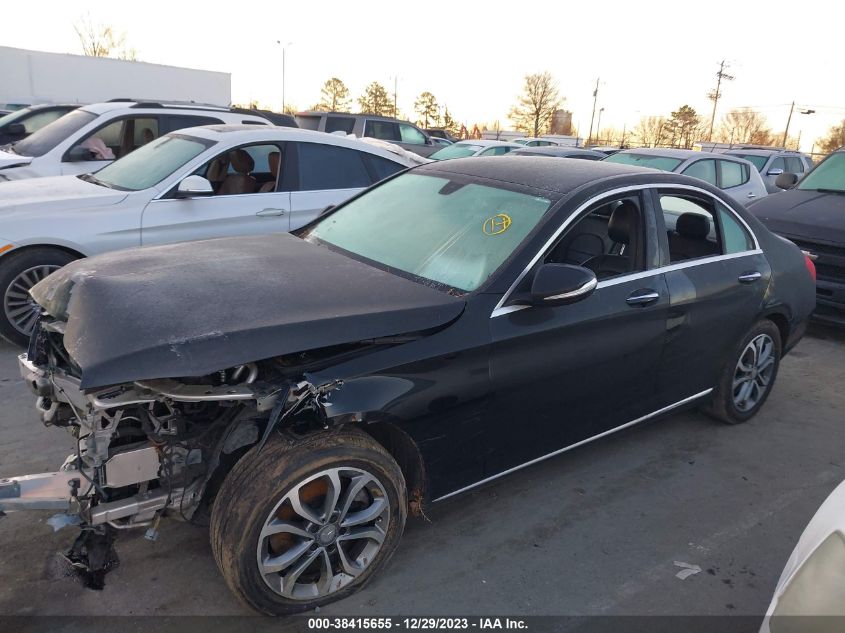 2015 MERCEDES-BENZ C 300 4MATIC - 55SWF4KB6FU085618