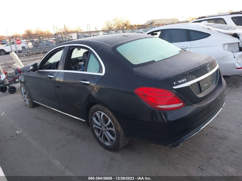 2015 MERCEDES-BENZ C 300 4MATIC - 55SWF4KB6FU085618
