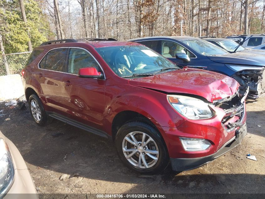 2016 CHEVROLET EQUINOX LT - 2GNFLFEK1G6329121