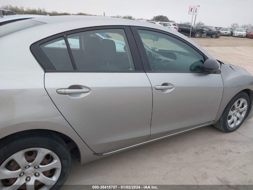 2013 MAZDA MAZDA3 I SV - JM1BL1TF2D1732667