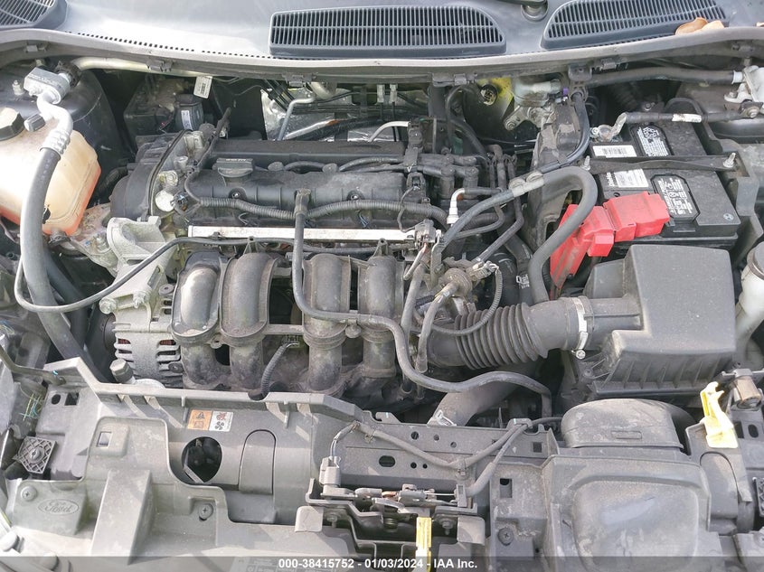 VIN 3FADP4BJ5JM114784 2018 FORD FIESTA SE